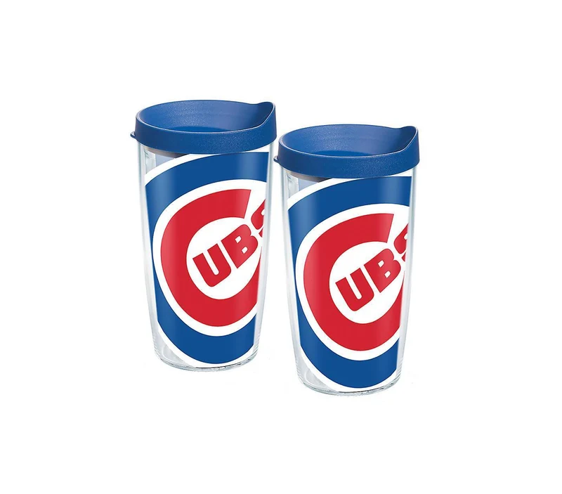 Chicago Cubs Colossal 16 oz. Tervis Tumbler with Lid - (Set of 2)
