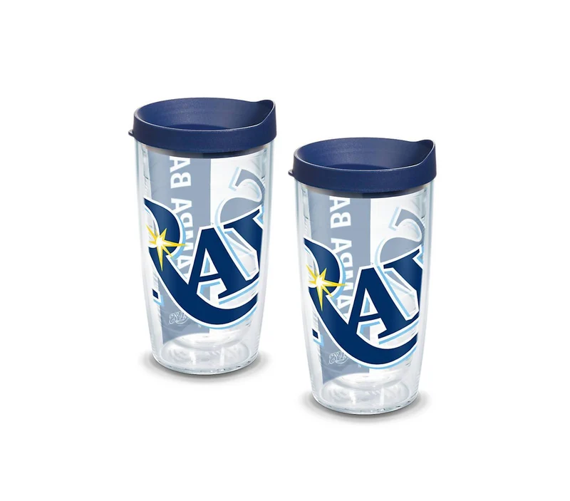 Tampa Bay Rays Colossal 16 oz. Tervis Tumbler with Lid - (Set of 2)