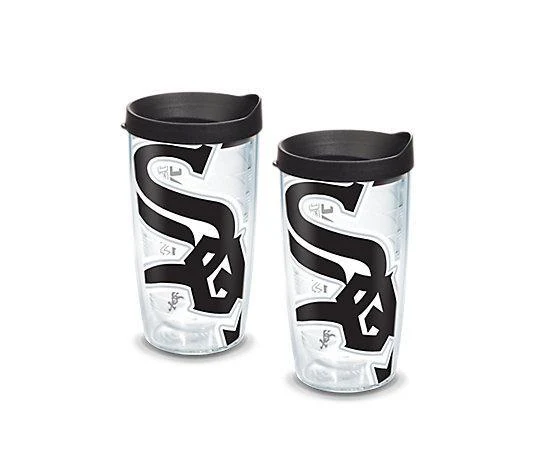 Chicago White Sox Colossal 16 oz. Tervis Tumbler with Lid - (Set of 2)