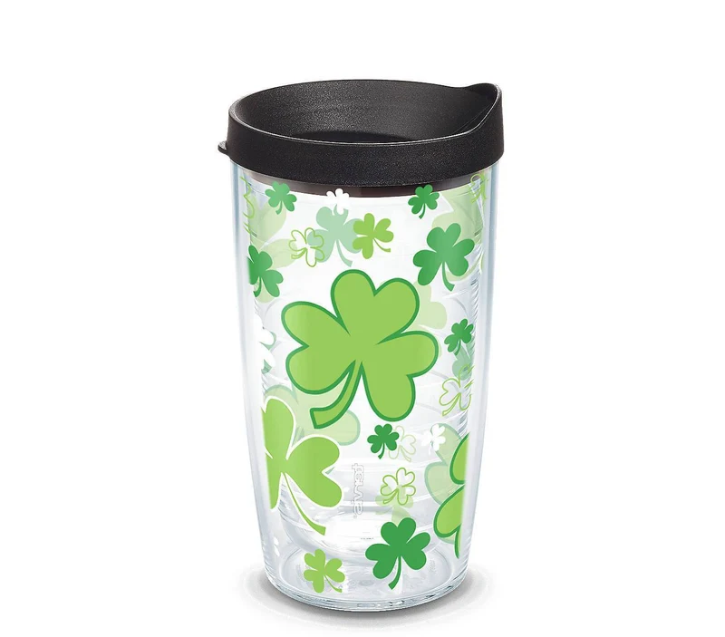 Shamrocks 16 oz. Tervis Tumbler with Lid - (Set of 2)