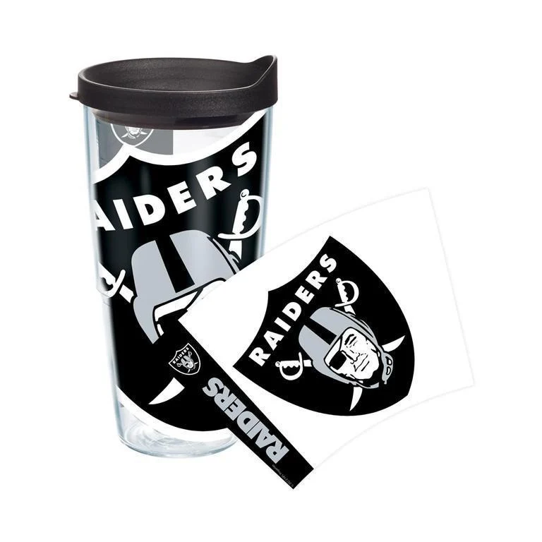 Oakland Raiders Colossal 24 oz. Tervis Tumbler with Lid - (Set of 2)