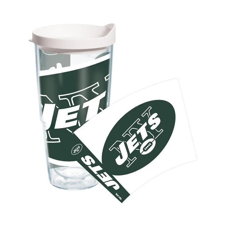 New York Jets Colossal 24 oz. Tervis Tumbler with Lid - (Set of 2)
