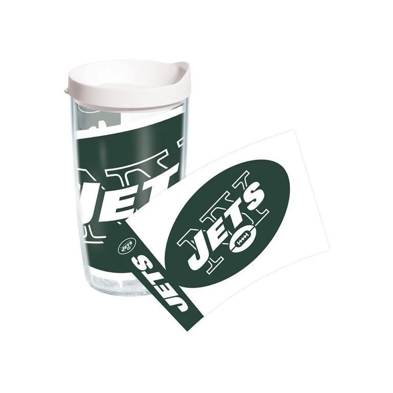 New York Jets Colossal 16 oz. Tervis Tumbler with Lid - (Set of 2)