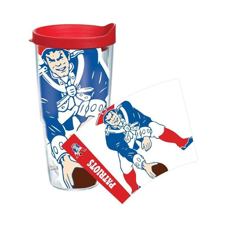 New England Patriots Colossal 24 oz. Tervis Tumbler with Lid - (Set of 2)