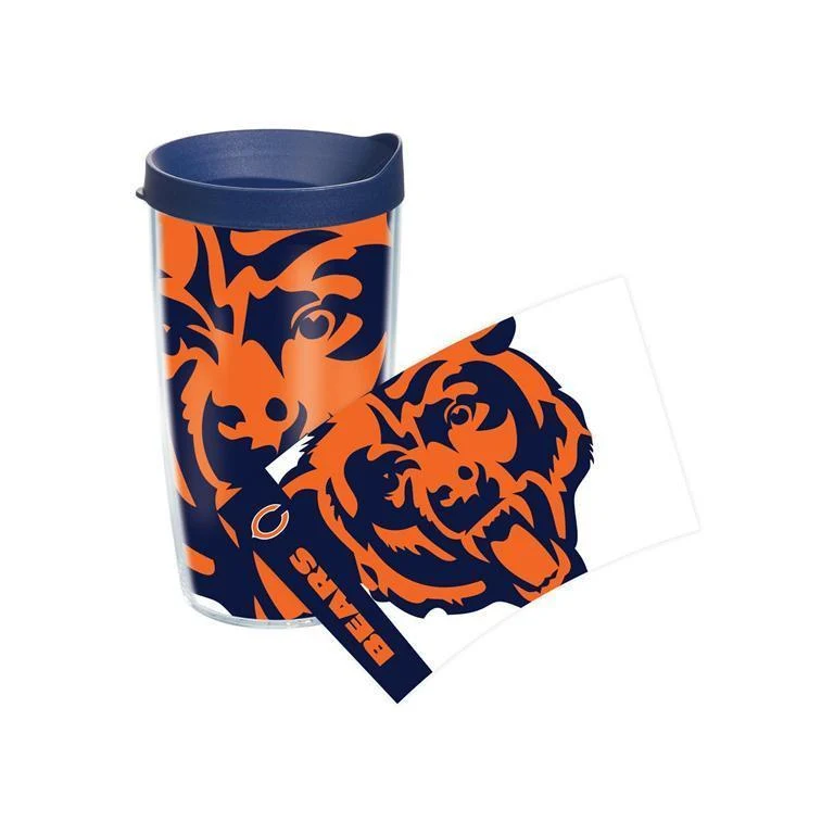 Chicago Bears Colossal 16 oz. Tervis Tumbler with Lid - Set of 2