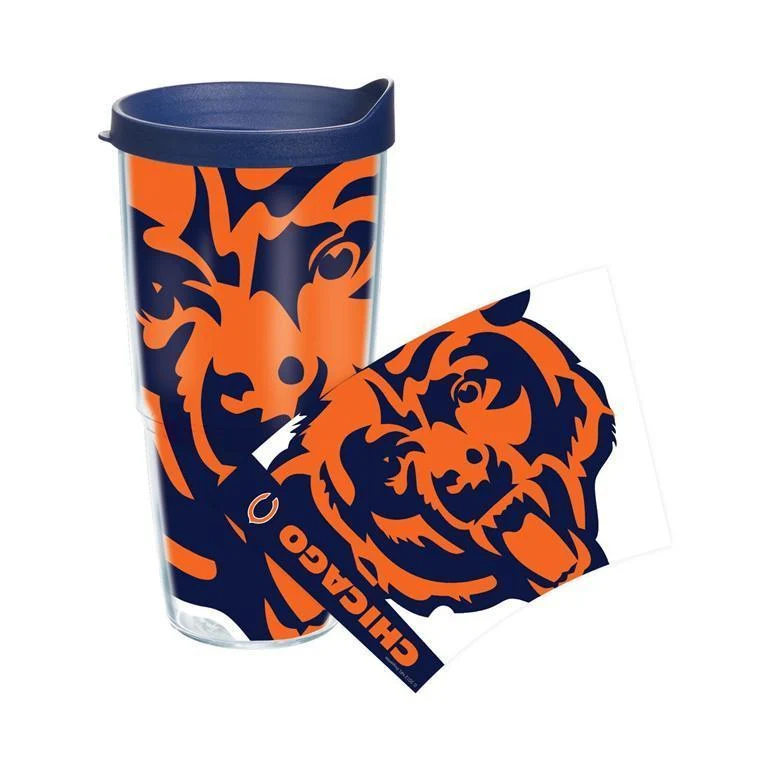Chicago Bears Colossal 24 oz. Tervis Tumbler with Lid - (Set of 2)