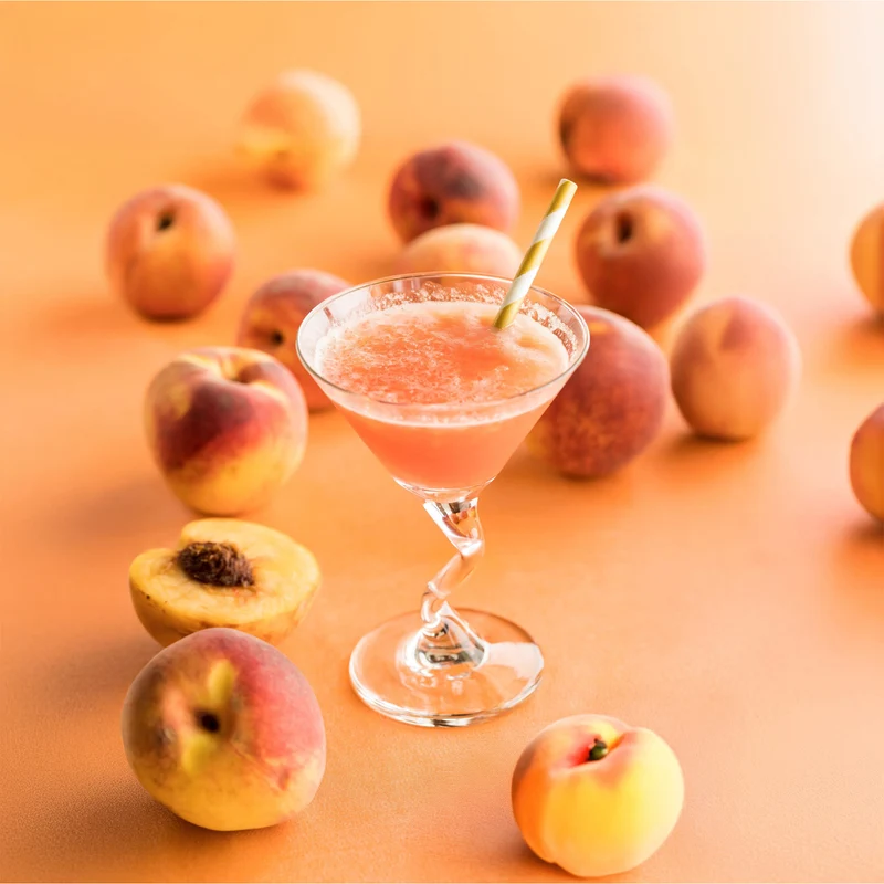 Mélange cocktail - Bellini à la pêche