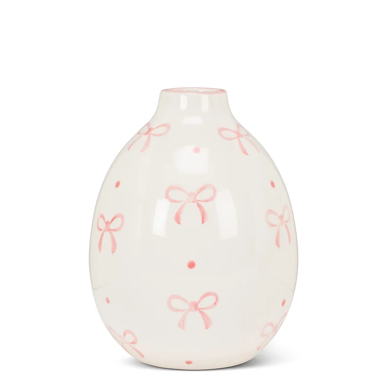 Grand vase rond - Boucles