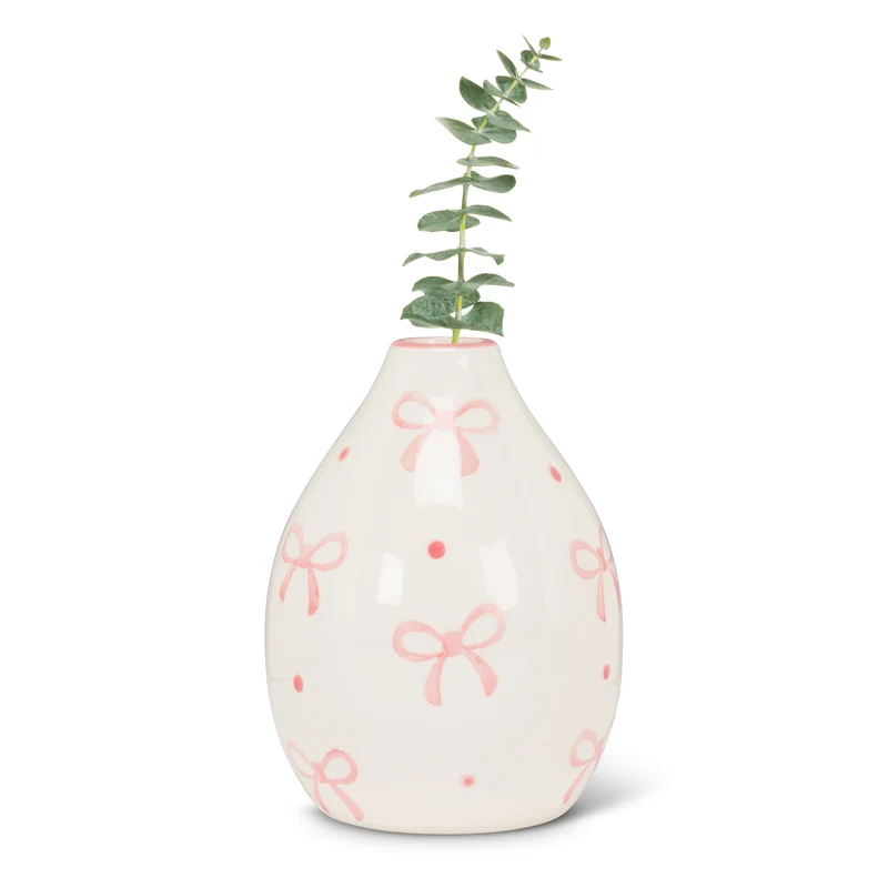 Petit vase rond - Boucles