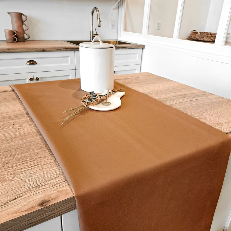 Nappe unie - Marron