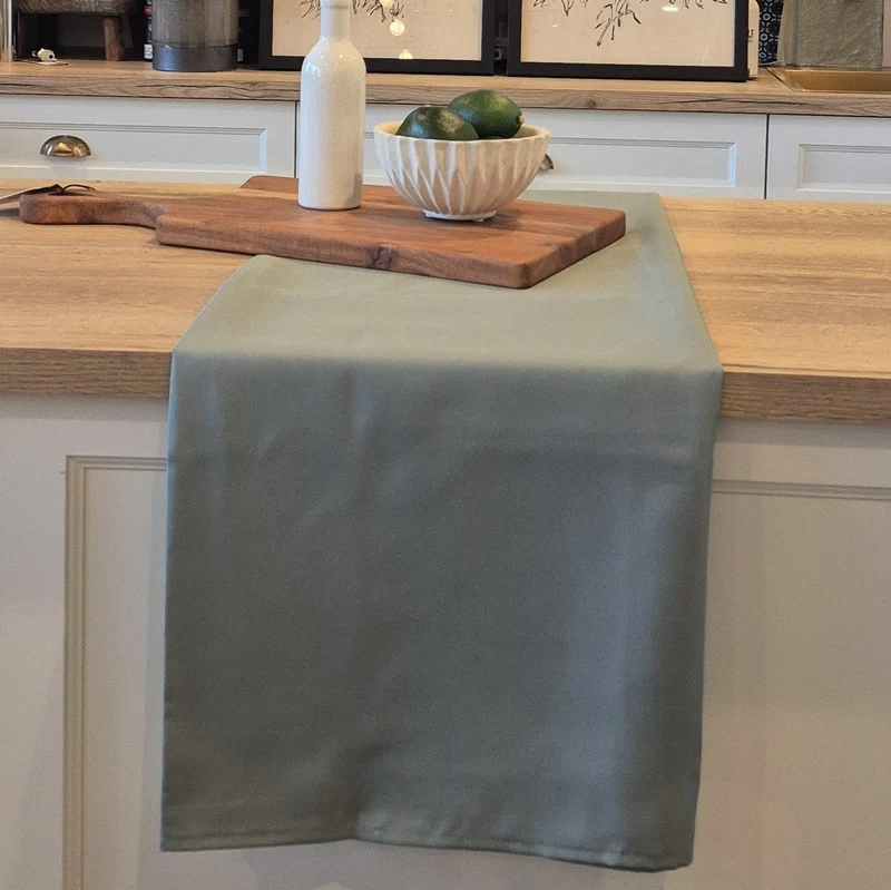 Nappe unie eucalyptus - Bok choy
