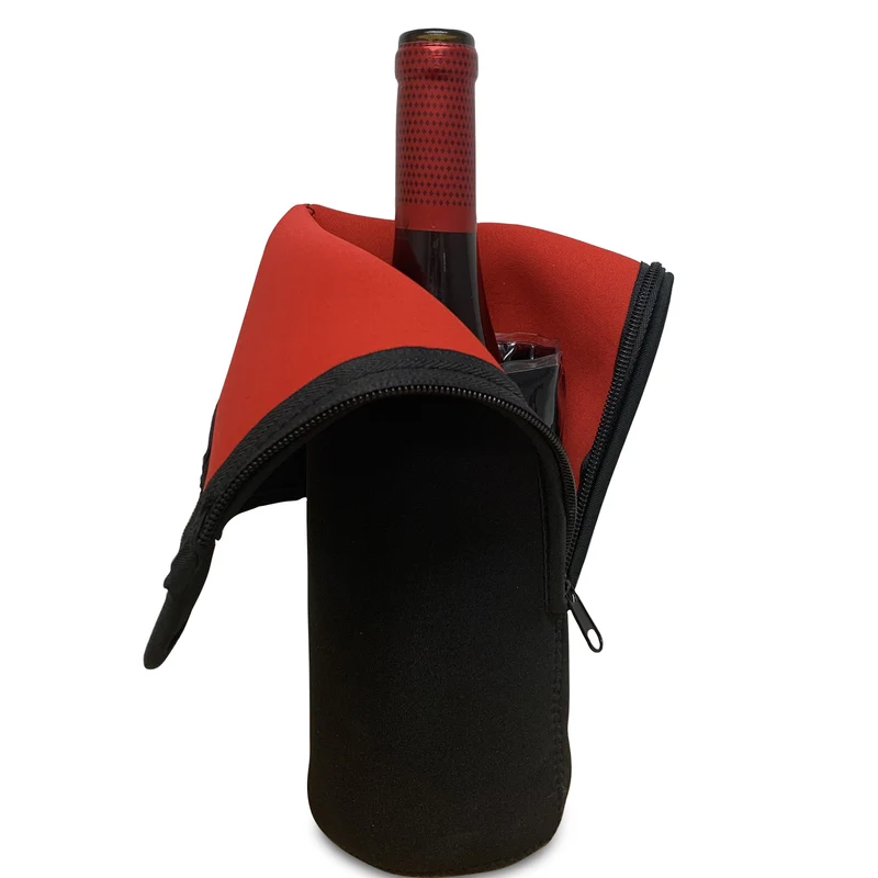 Sac à vin refroidissant - Intérieur rouge