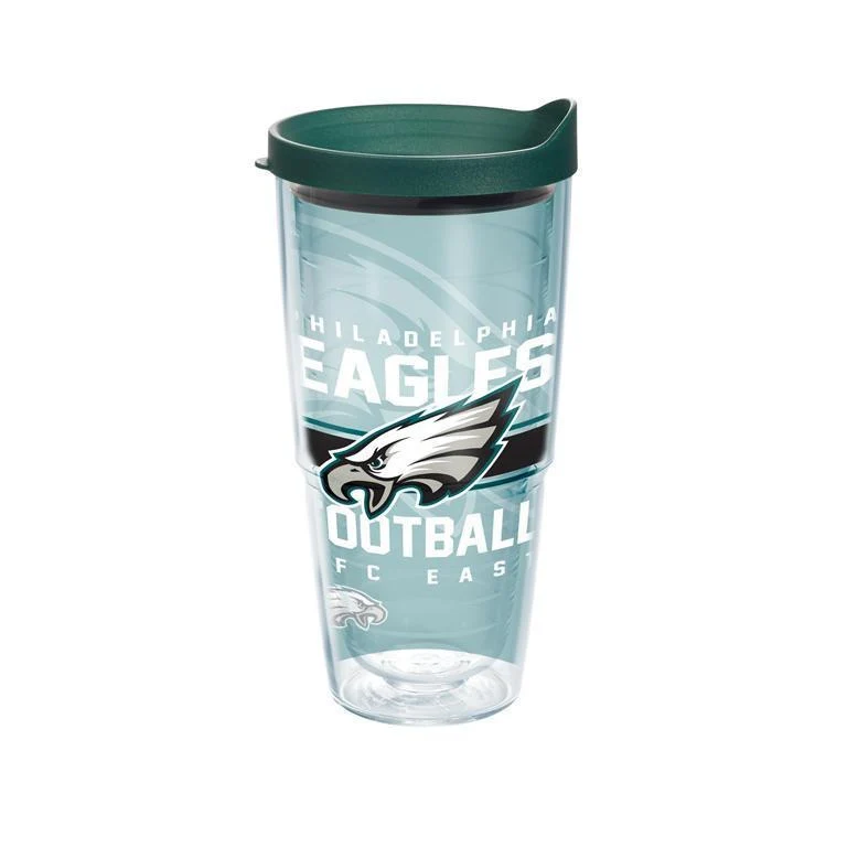 Philadelphia Eagles Gridiron 24 oz. Tervis Tumbler with Lid - (Set of 2)