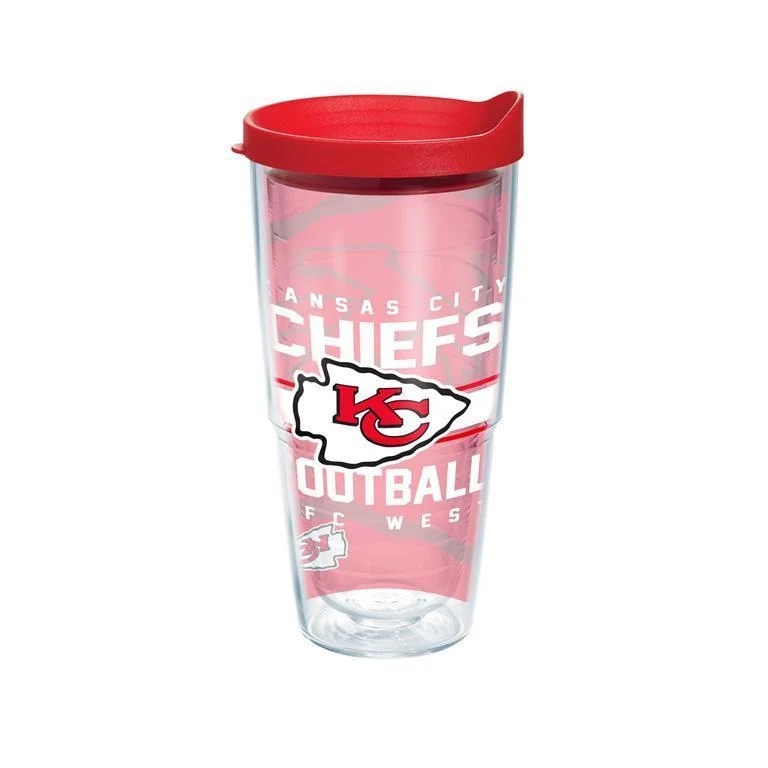 Kansas City Chiefs Gridiron 24 oz. Tervis Tumbler with Lid - (Set of 2)