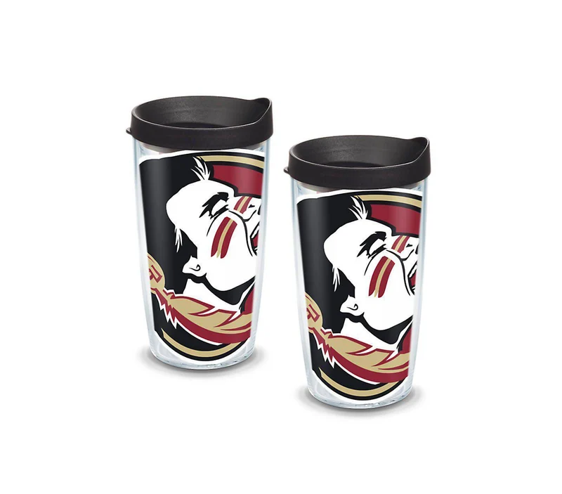 Florida State University Colossal 16 oz. Tervis Tumbler with Lid - (Set of 2)