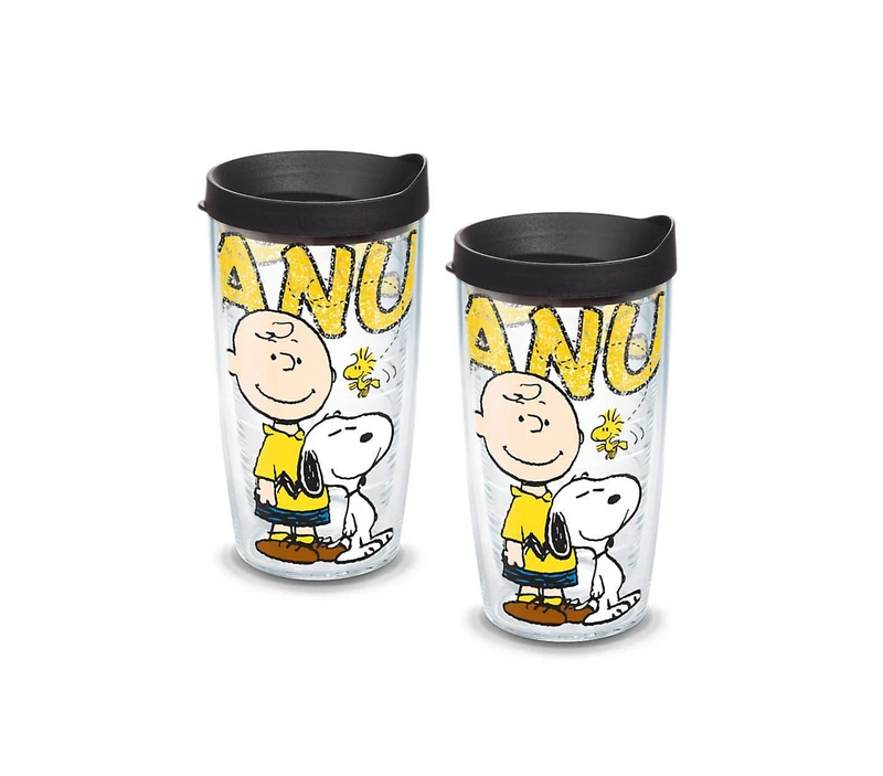 Peanuts Colossal 16 oz. Tervis Tumbler with Lid - (Set of 2)