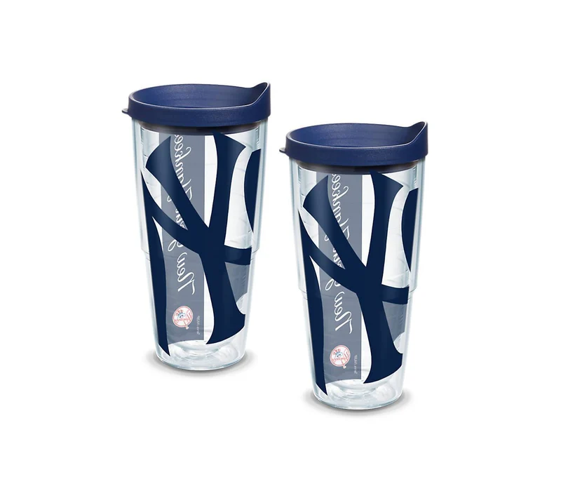 New York Yankees Colossal 24 oz. Tervis Tumbler with Lid - (Set of 2)