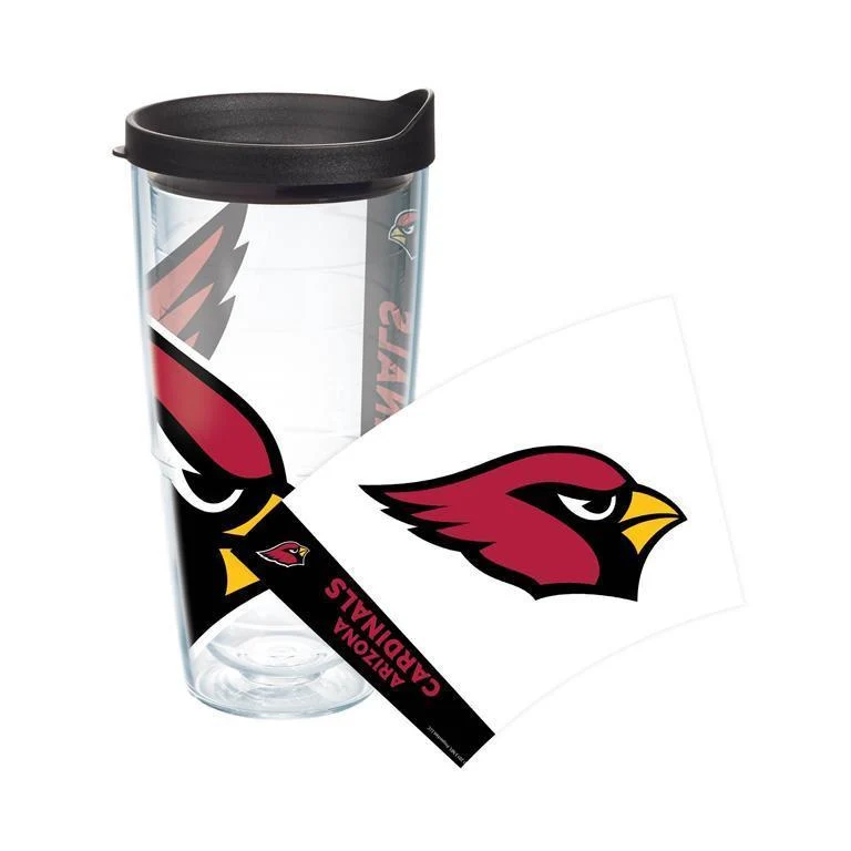 Arizona Cardinals Colossal 24 oz. Tervis Tumbler with Lid - (Set of 2)