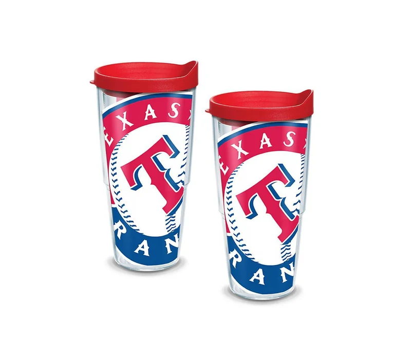 Texas Rangers Colossal 24 oz. Tervis Tumbler with Lid - (Set of 2)