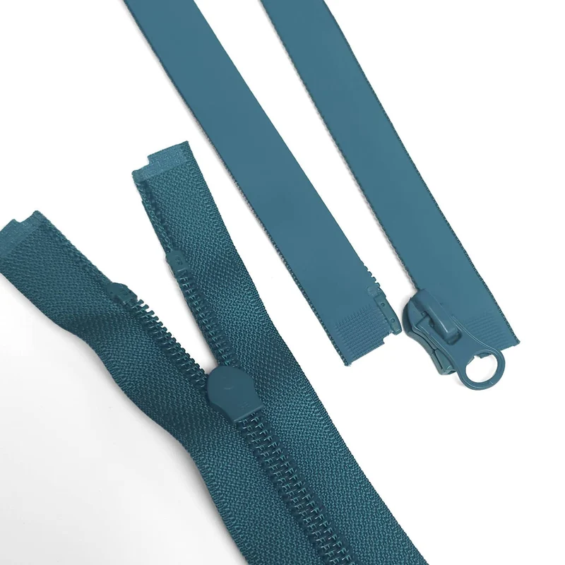 Fermeture éclair imperméable #5 séparable | Bleu tropique