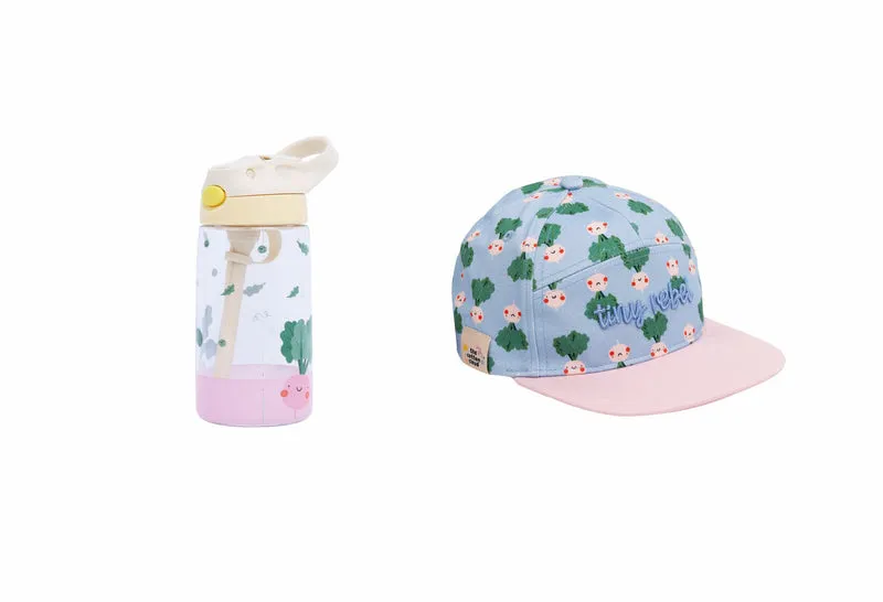 Cap & Trinkflasche Set VEGGIE PALS
