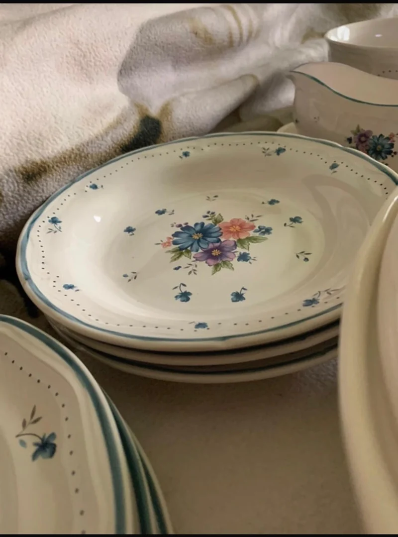 Vaisselle variée collecteur A FLEURS