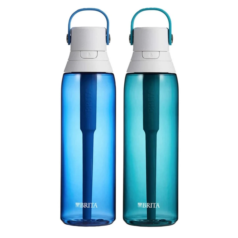 BRITA - Ensemble de 2 Bouteilles d'Eau Filtrante
