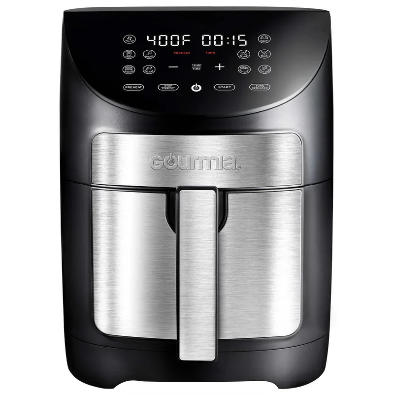 GOURMIA - Friteuse Numérique à Air Chaud de 6,7 L