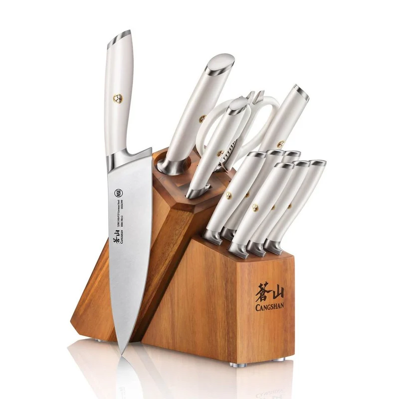 CANGSHAN - Ensemble de Couteaux de 12 Pièces L1 Series