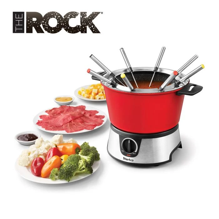 THE ROCK - Ensemble à Fondue Électrique de 3L