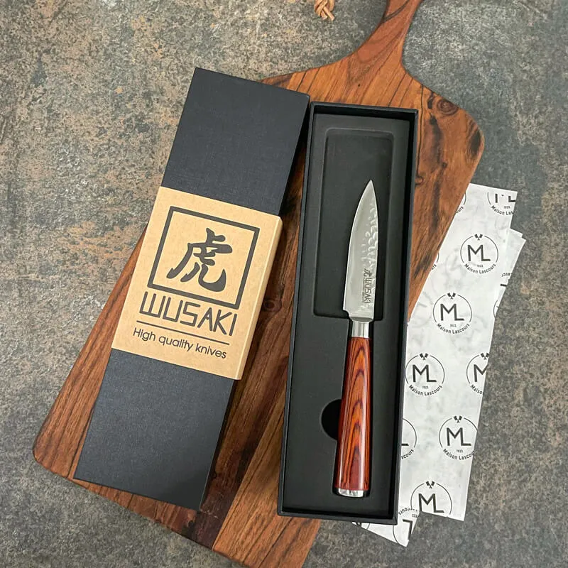 Couteau d'Office 9 cm Pakka - Wusaki