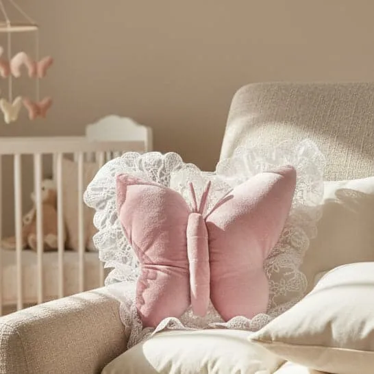 Coussin papillon
