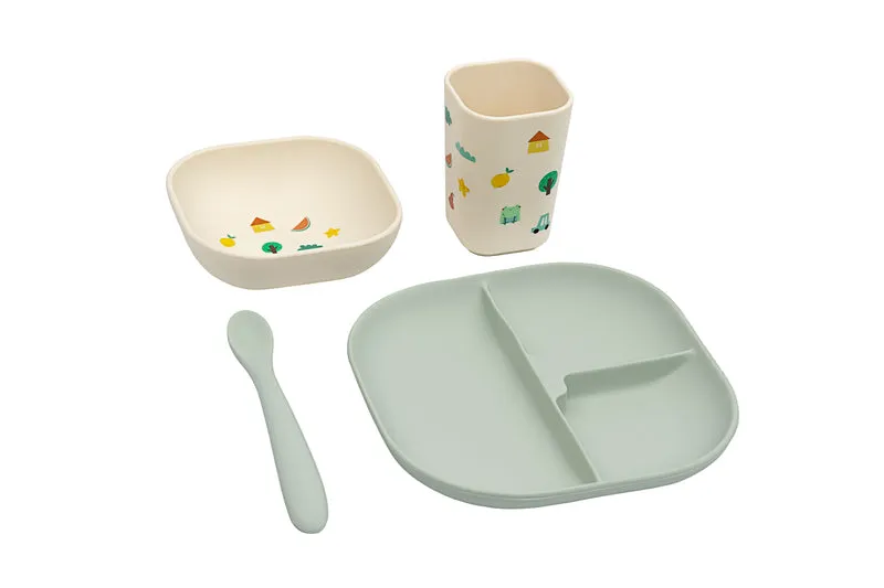 Tiny Bits Geschirr-Set Wasabi
