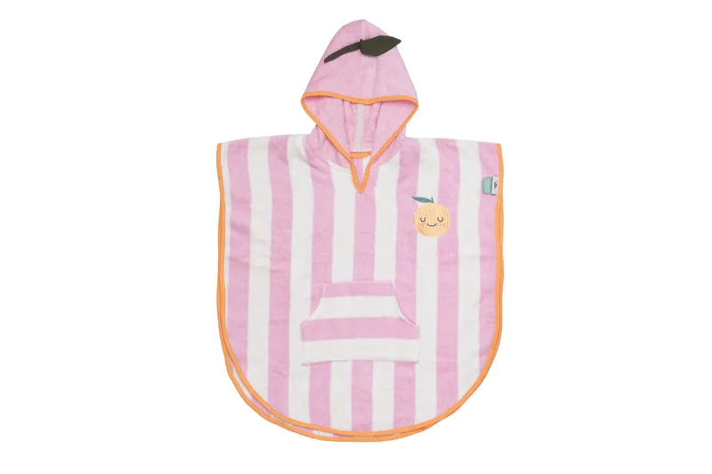 Kapuzenponcho Mandy Mandarin