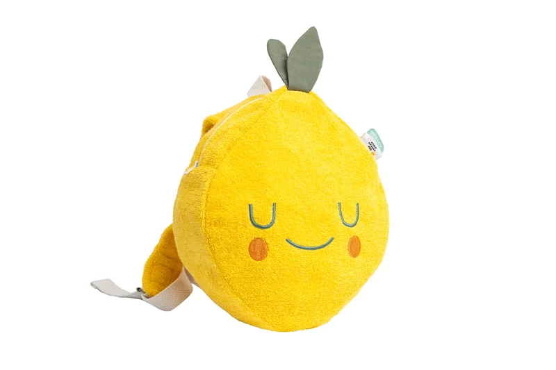 Rucksack Frottee-Baumwolle Lola Lemon
