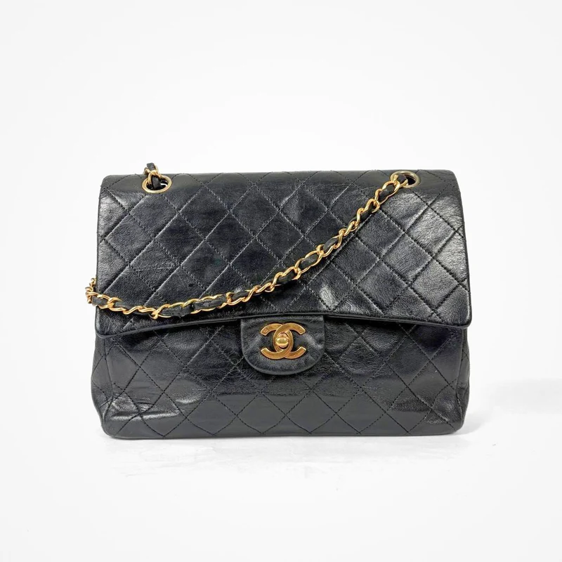 Chanel Moyenne Double Classic Flap Bag
