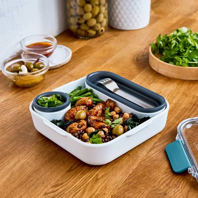 Boîte à repas 100% étanche et compatible micro-ondes - Lunch box Black+Blum Original