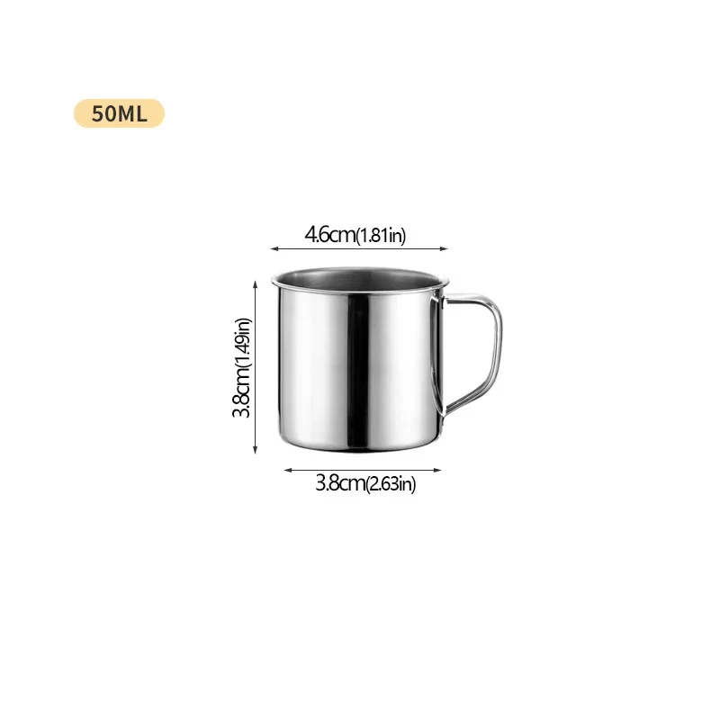 Mug de Voyage Isotherme Inox Camping