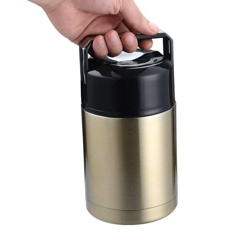 Lunch Box Isotherme Grande Capacité 800-1000ml pour Soupe