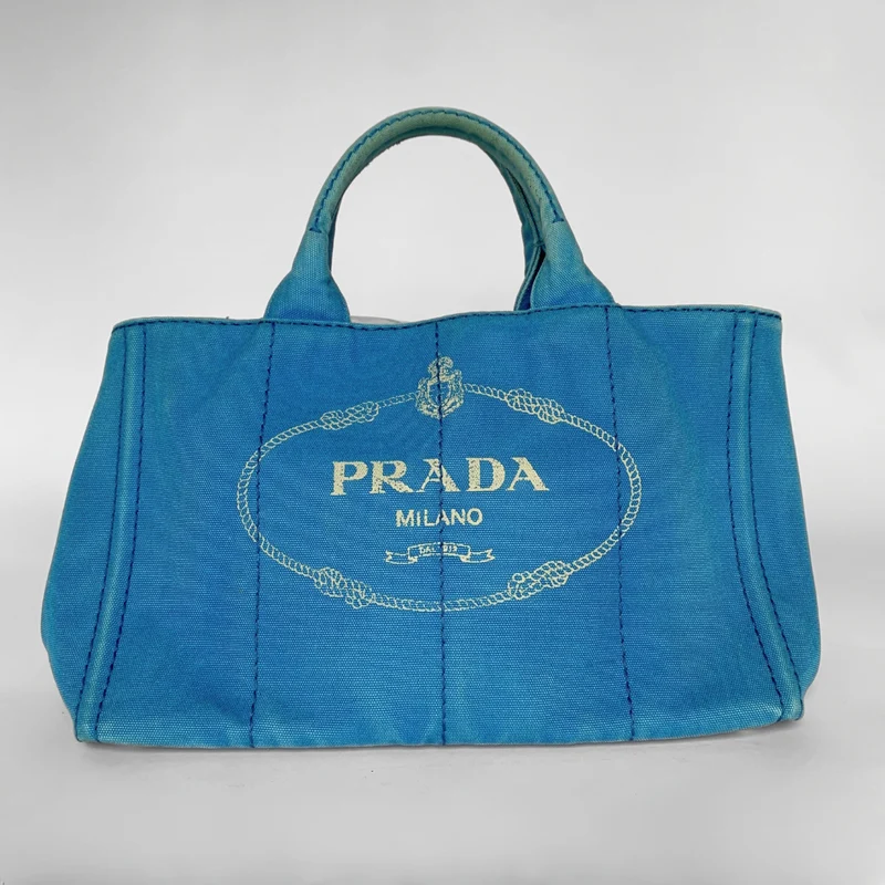 Prada Grand sac fourre-tout en toile Canapa