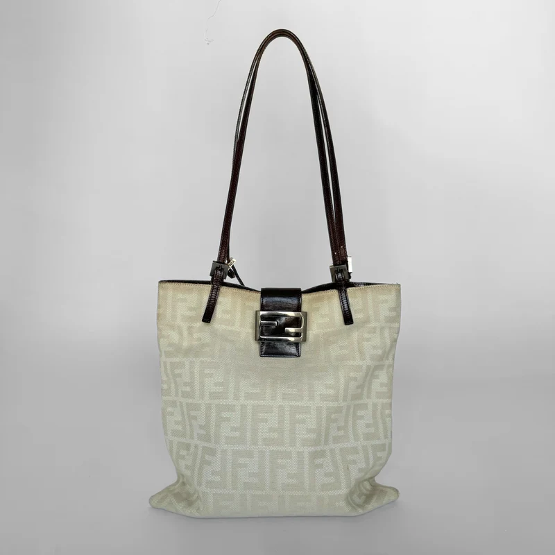 Fendi Sac à bandoulière Zucca en toile