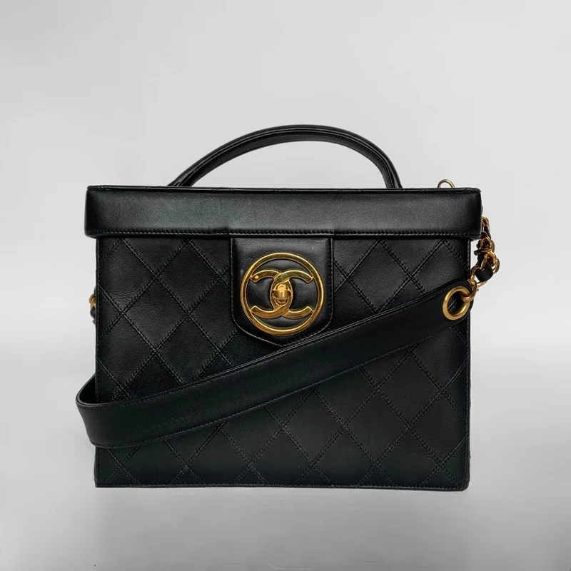 Chanel Sac pour appareil photo en cuir d'agneau
