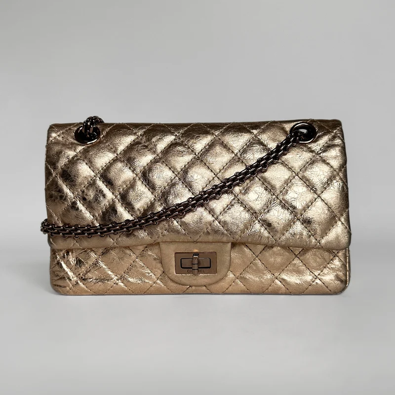 Chanel Sac à main 2.55 en cuir de veau vieilli