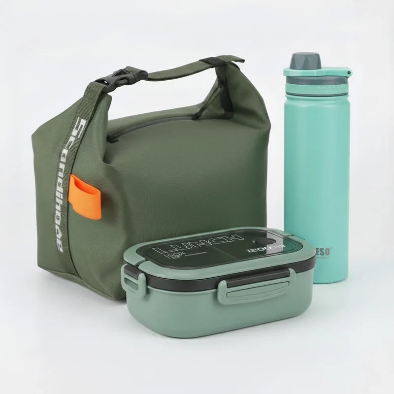 Le Goodn'Lunch : Trio Lunch Bag, Bento & Gourde