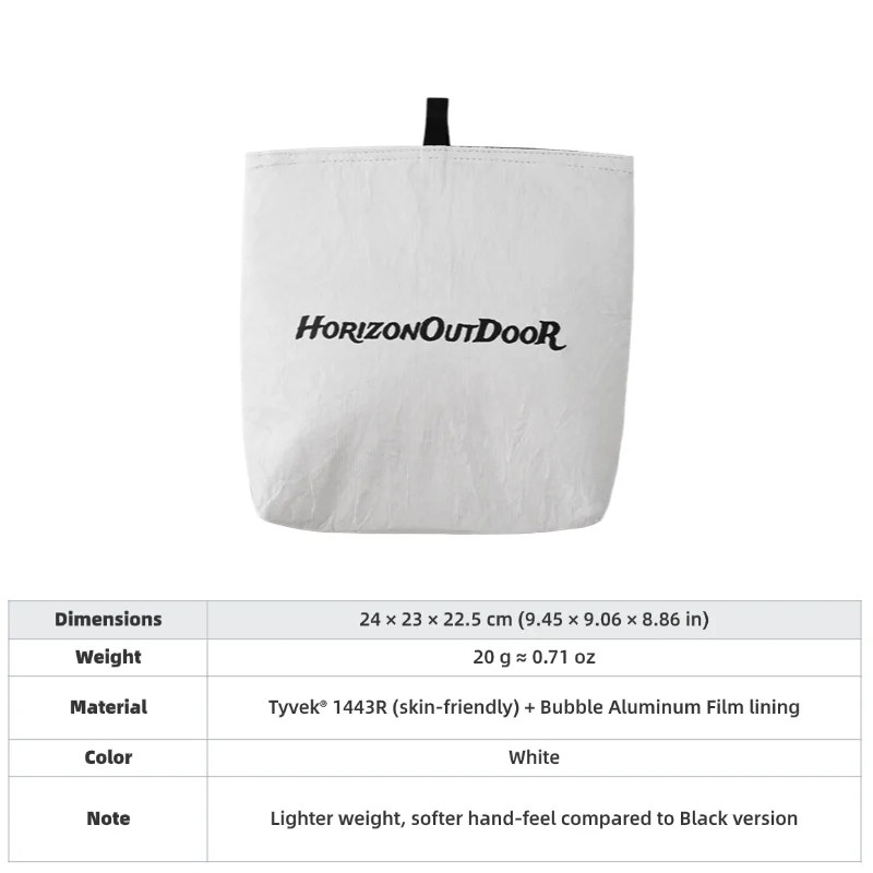 Pochette Isotherme Repas Randonnée Ultralégère
