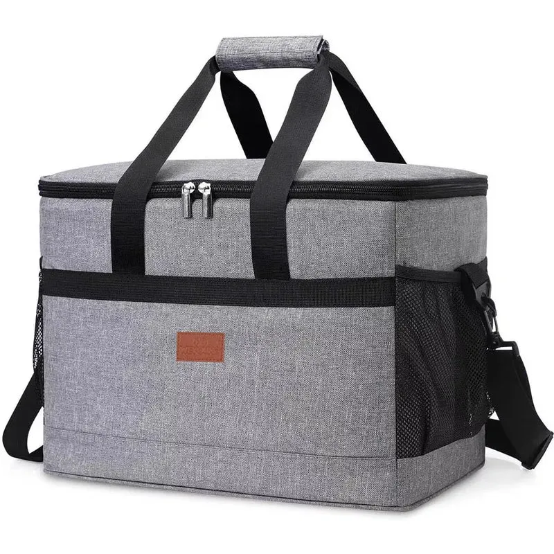 Sac de Pique-nique Isotherme Grande Capacité Pliable 35l