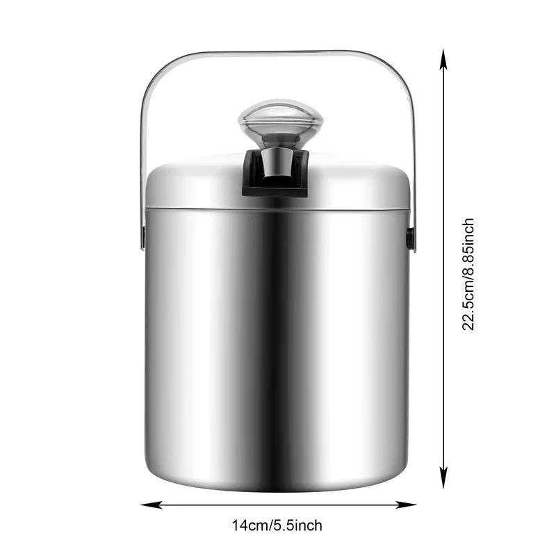 Conteneur Isotherme 120L Inox avec Filtre
