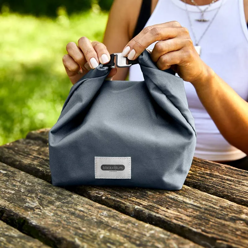 Sac à lunch étanche et isotherme pour transporter vos repas - Lunch bag Slate New Black+Blum