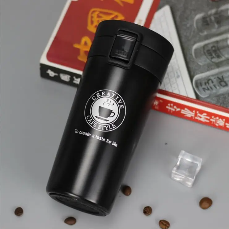 Mug Isotherme Premium 380ml Inox pour Café et Thé