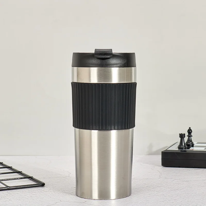 Gourde Isotherme Cafetière à Piston Portable pour Voyage